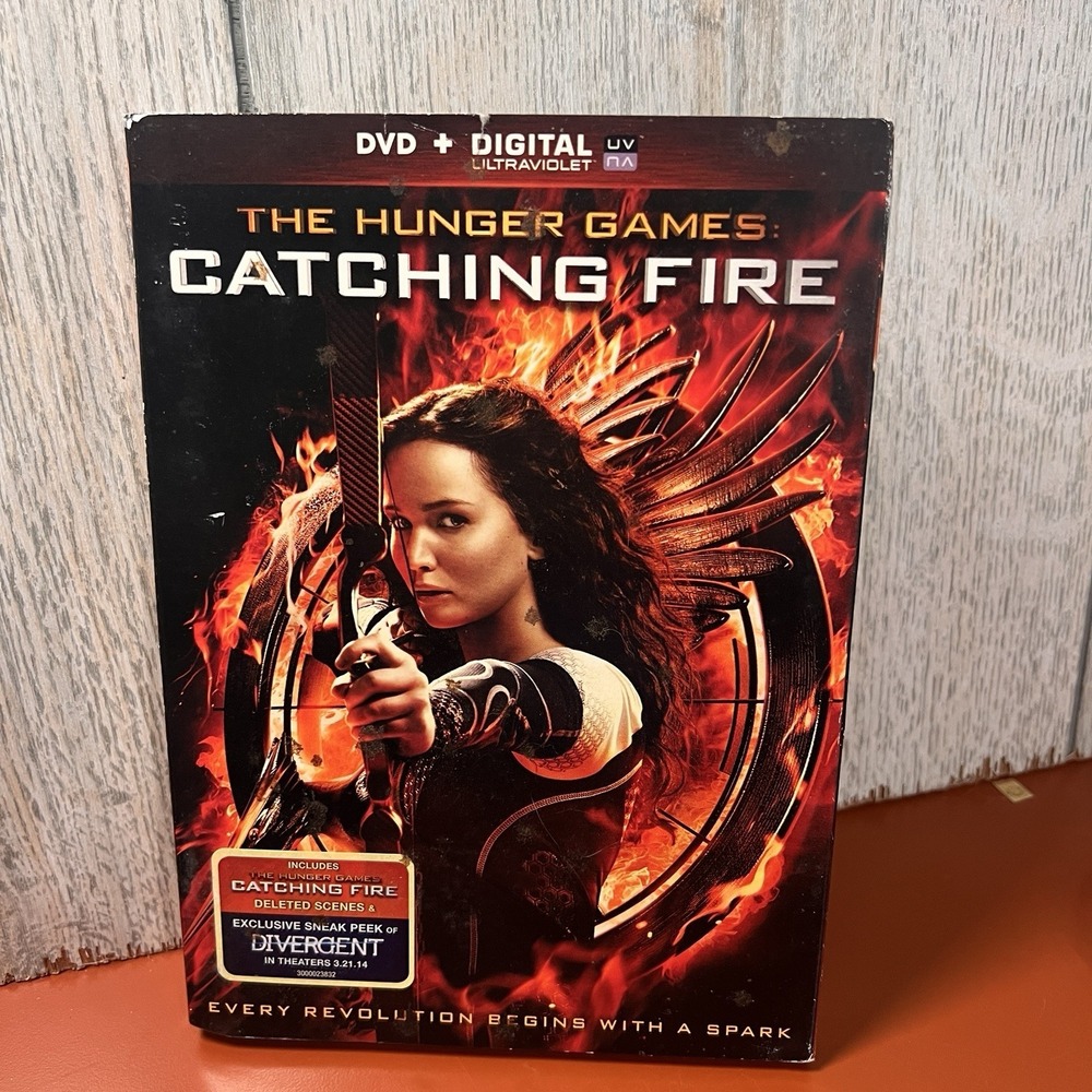 The Hunger Games: Catching Fire (DVD, 2013) Brand New Sealed Free Shipping